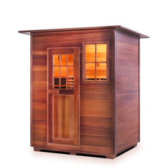 Enlighten SAPPHIRE 3 Indoor Infrared/Traditional Sauna - HI-16377 - The Home Selection