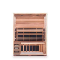 Enlighten SAPPHIRE 3 Indoor Infrared/Traditional Sauna - HI-16377 - The Home Selection