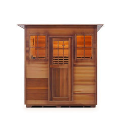 Enlighten SAPPHIRE 4 Indoor Infrared/Traditional Sauna - HI-16378 - The Home Selection