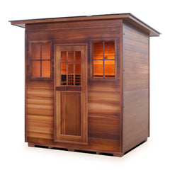 Enlighten SAPPHIRE 4 Slope Infrared/Traditional Sauna - H-36378 - The Home Selection