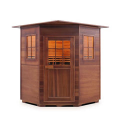 Enlighten SAPPHIRE 4C Indoor Infrared/Traditional Sauna - HI-16379 - The Home Selection