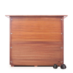 Enlighten SAPPHIRE 5 Slope Outdoor Infrared/Traditional Sauna - H-36380 - The Home Selection