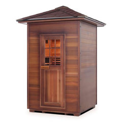 Enlighten Sierra 2 Peak Outdoor Full Spectrum Infrared Sauna - 16376 - The Home Selection