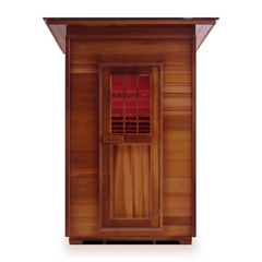 Enlighten Sierra 2 Slope Outdoor Full Spectrum Infrared Sauna - 36376 - The Home Selection