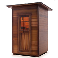 Enlighten Sierra 2 Slope Outdoor Full Spectrum Infrared Sauna - 36376 - The Home Selection