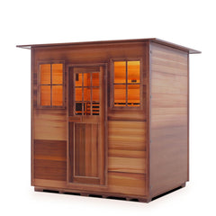 Enlighten Sierra 4 Indoor Full Spectrum Infrared Sauna - I-16378 - The Home Selection