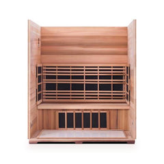 Enlighten Sierra 4 Peak Full Spectrum Infrared Outdoor Sauna - 16378 - The Home Selection