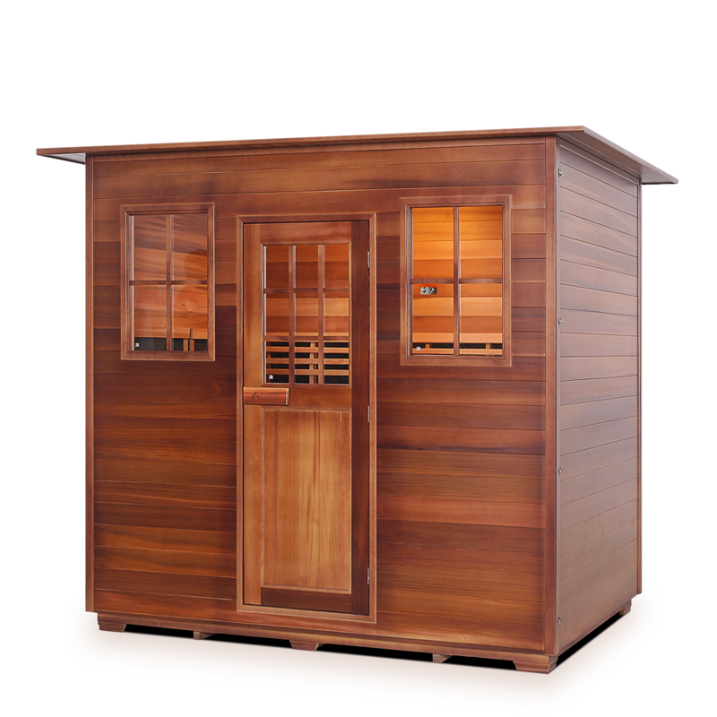 Enlighten Sierra 5 Indoor Full Spectrum Infrared Sauna - I-16380 - The Home Selection
