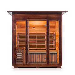 Enlighten SunRise 4 Indoor Dry Traditional Sauna - TI-17378 - The Home Selection