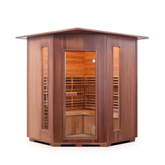Enlighten SunRise 4C Indoor Dry Traditional Sauna - TI-17379 - The Home Selection
