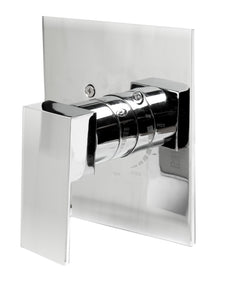 Alfi Modern Square Pressure Balanced Shower Mixer - Polished Chrome