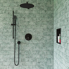 Alfi Round Sliding Rail Hand Shower Set - AB7938