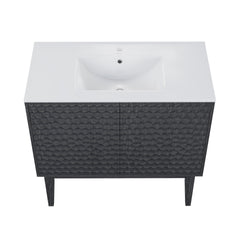 Swiss Madison Bosse 36" Freestanding Bathroom Vanity with Sink Top - SM-BV8802