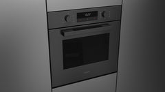 Fulgor Milano 24" Multifunction Easy-clean Oven - Matteo 100 Series - Matte Black - F1MSM24MB1