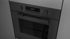 Fulgor Milano 24" Multifunction Easy-clean Oven - Matteo 100 Series - Matte Black - F1MSM24MB1
