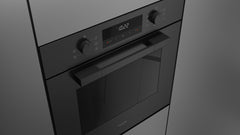 Fulgor Milano 24" Multifunction Easy-clean Oven - Matteo 100 Series - Matte Black - F1MSM24MB1