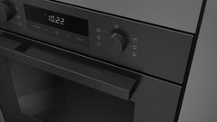 Fulgor Milano 24" Multifunction Easy-clean Oven - Matteo 100 Series - Matte Black - F1MSM24MB1