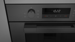 Fulgor Milano 24" Multifunction Easy-clean Oven - Matteo 100 Series - Matte Black - F1MSM24MB1