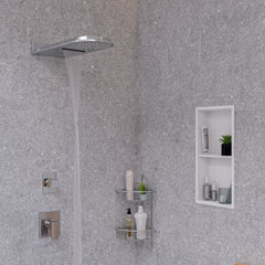 Alfi Modern Square Pressure Balanced Shower Mixer - AB6701