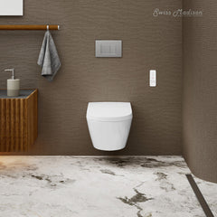 Swiss Madison Pur Smart Wall-Hung Toilet with Bidet Bundle - SM-STK0804PS