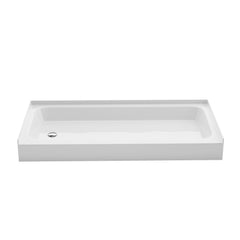 Swiss Madison Voltaire 60 x 30 Shower Pan Base with Left Drain - SM-SB0525G