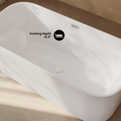 Swiss Madison Concorde 67" Freestanding Bathtub - SM-FB571 - The Home Selection