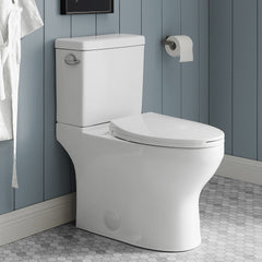 Swiss Madison Classé Two-Piece Elongated Toilet Side Flush 1.28 gpf - SM-2T130 - The Home Selection