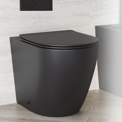 St. Tropez Back-to-Wall Elongated Toilet Bowl - SM-WT514 - The Home Selection