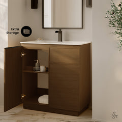 Swiss Madison St. Tropez 36" Freestanding Bathroom Vanity with Sink Top - SM-BV0802