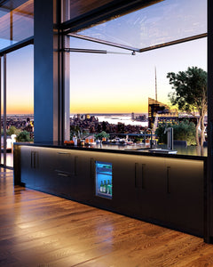 Perlick G5 Luxe 24" Wine Reserve Glass Door - G5WR24GL
