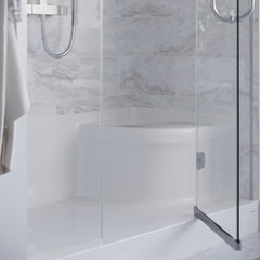 Swiss Madison Aquatique 60" x 32" Left Drain, Shower Base - SM-SB537 - The Home Selection
