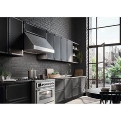 Faber Breva Pro Series Under Cabinet Range Hood with 5 Speeds, Digital LED Controls, LED Lighting, Dishwasher-Safe Baffle Filters, Pro Motor, and VariDuct System - The Home Selection