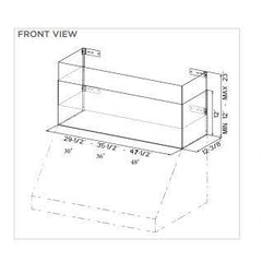 FABER Breva Telescopic Chimney Kit - The Home Selection