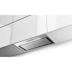 Faber Inca Lux Hood Insert featuring a 600 CFM Blower, 4-Speed Settings, LED Light Bar, Electronic Controls, Dishwasher-Safe Mesh Filter, and ADA Compliance with Wireless Remote - The Home Selection