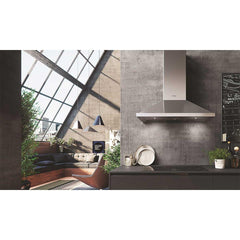 FABER Nova Pro Stainless Steel Pyramid Wall Hood with PRO VAM Blower - The Home Selection