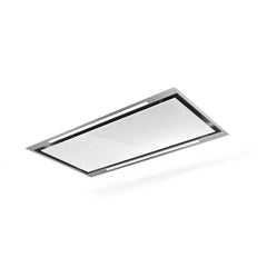 FABER Stratus Ceiling Stainless Steel Island Hood, 600 CFM Blower, App-Enabled, Tunable VAM (600/395/295) - The Home Selection