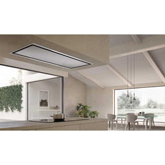FABER Stratus Ceiling Stainless Steel Island Hood, 600 CFM Blower, App-Enabled, Tunable VAM (600/395/295) - The Home Selection