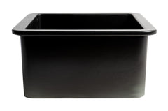 Alfi Square 18  x 18  Undermount / Drop In Fireclay Prep Sink - ABF1818S