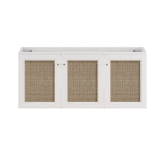Swiss Madison Classe 48" Wall-Mounted Bathroom Vanity in White Oak without Sink Top - SM-CO2807WO