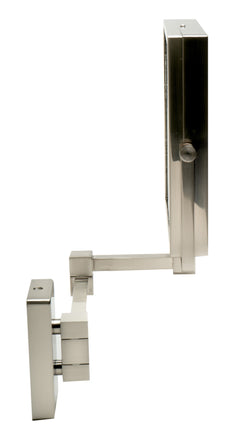 Alfi 8  Square Wall Mounted 5x Magnify Cosmetic Mirror - ABM8WS