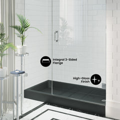 Swiss Madison Voltaire 60" x 32" Right-Hand Drain, Shower Base - SM-SB514 - The Home Selection