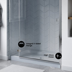 Swiss Madison Voltaire 60 x 36 Single-Threshold, Shower Base - SM-SB5 - The Home Selection