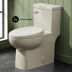 Swiss Madison Classé One-Piece Toilet with Front Flush Handle 1.28 gpf - SM-1T116 - The Home Selection