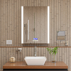 Alfi White 17  Square Above Mount Ceramic Sink - ABC912