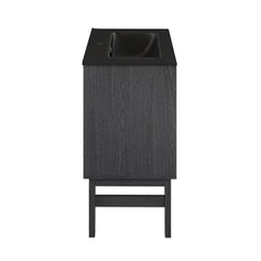 Swiss Madison Bosse 24" Freestanding Bathroom Vanity with Black Sink Top - SM-BV8801