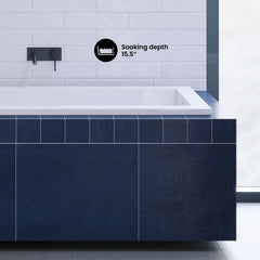 Swiss Madison Voltaire 66 "x 36" Reversible Drain Drop-In Bathtub - SM-DB568 - The Home Selection