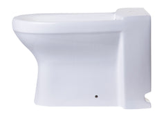 EAGO White Ceramic Bathroom Bidet with Elongated Seat - JA1010