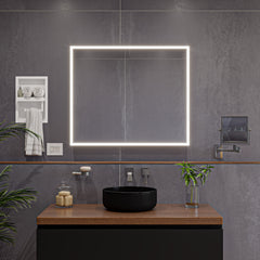 Alfi 15  Round Above Mount Ceramic Sink - ABC907