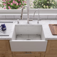 Alfi Gooseneck Pull Down Kitchen Faucet - ABKF3480