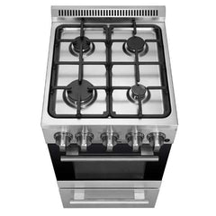Forno 20" Lamazze Gas Range with 4 Burners and 21,200 BTUs in Stainless Steel - FFSGS6265-20 - The Home Selection